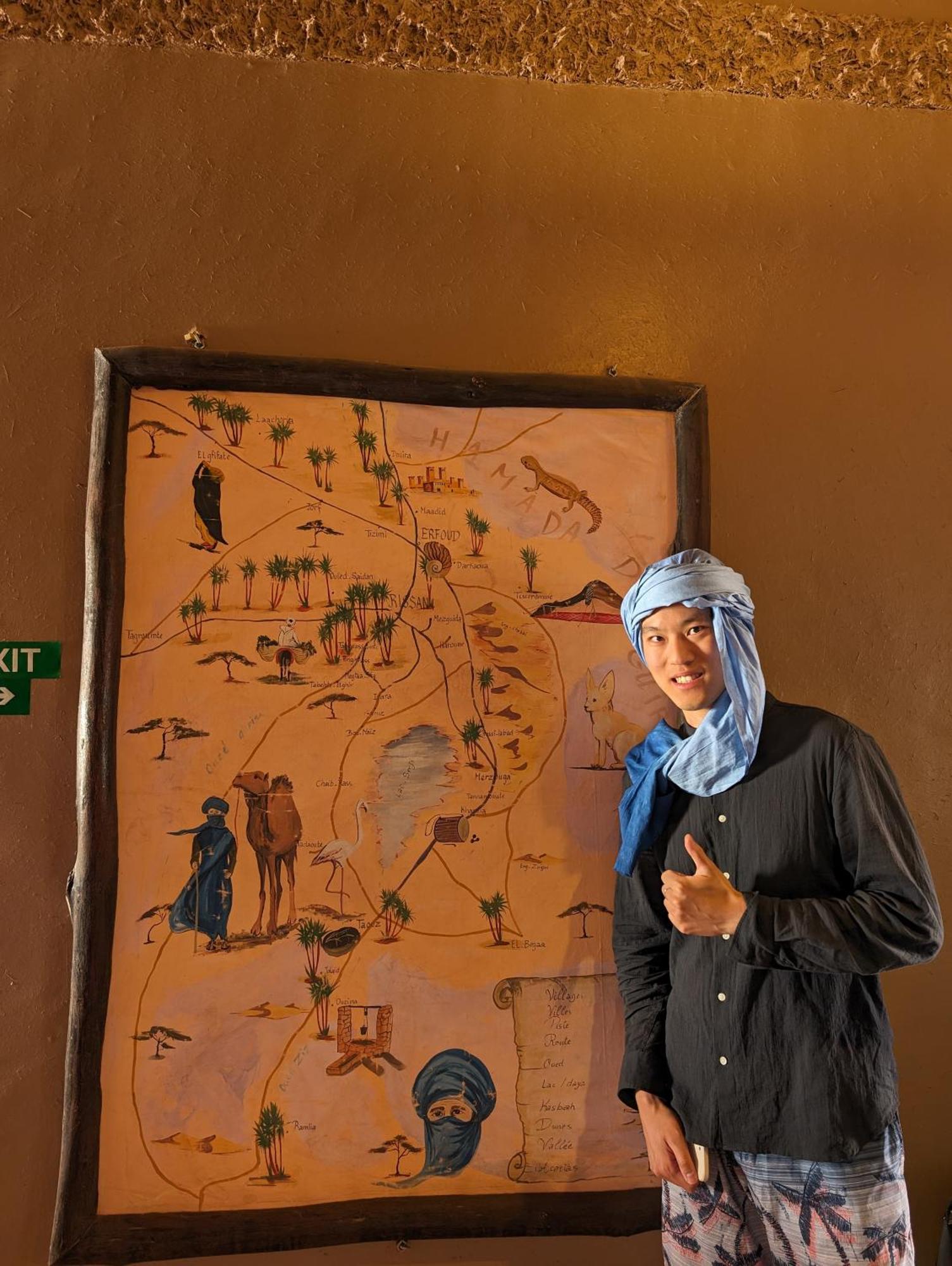 Traditional Riad Merzouga Dunes Extérieur photo